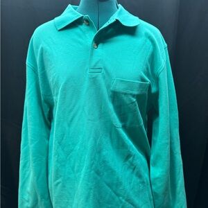 Vibrant Teal Polo Shirt for Men